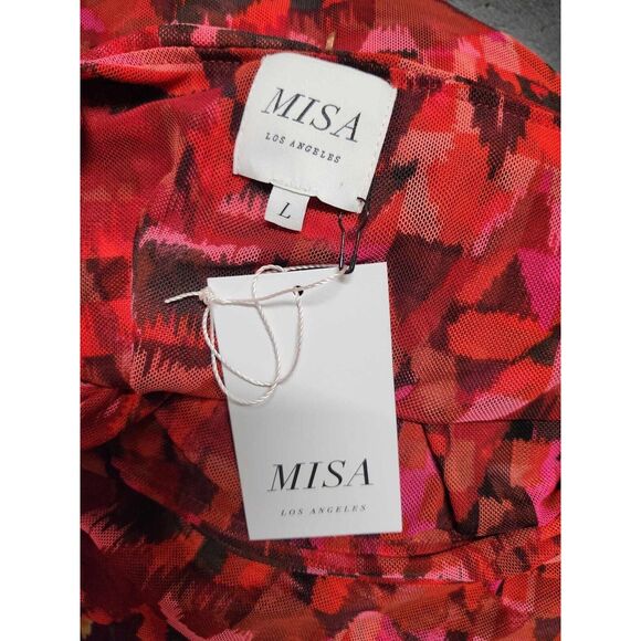 BNWT Anthropologie MISA Cutout Dress Size L - Picture 9 of 11